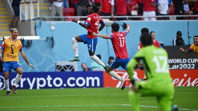 Bảng E World Cup 2022: Costa Rica