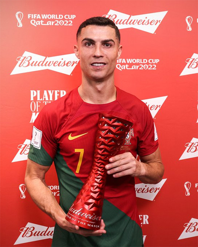 Ronaldo nhận giải thưởng