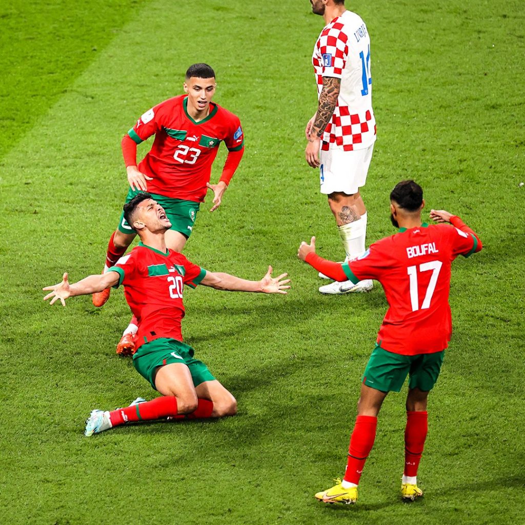 Kết quả Croatia 2-1 Morocco : Morocco gỡ hòa